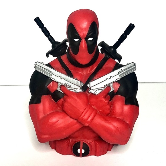 Dead Pool Novelty Collectors Figurine Piggy Bank